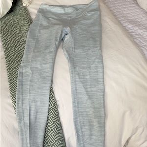 Baby blue OV techsweat leggings sz s